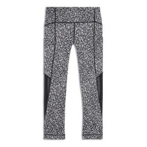 Women’s | Lululemon | Daisy Dust White Sole Training Crop 21” Leggings; Size 4